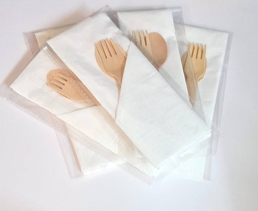 Spoon / Fork & Napkin Set